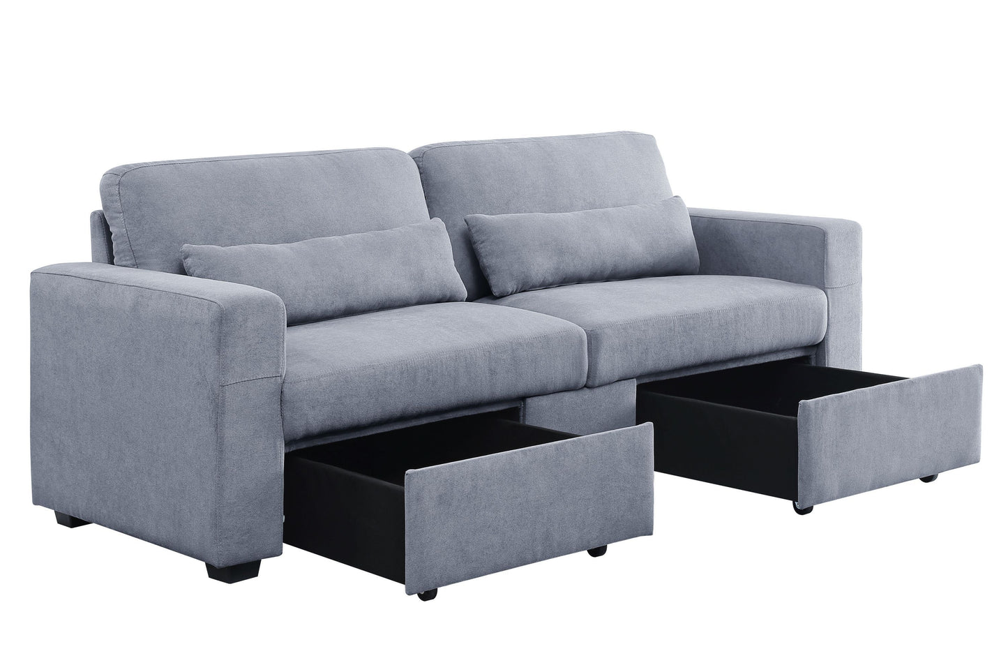 ACME Rogyne Storage Sofa, Gray Linen 51895