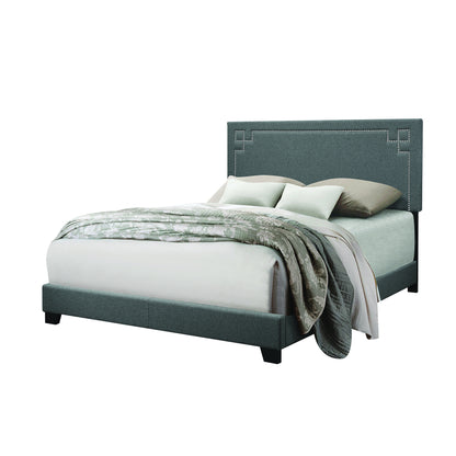 ACME Ishiko II Queen Bed in Gray Fabric 20910Q