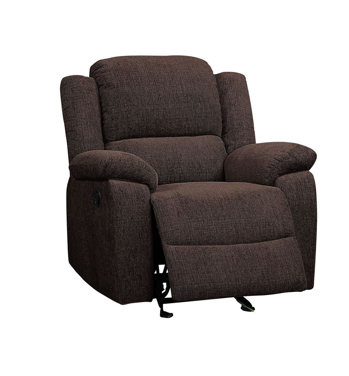 ACME Madden Glider Recliner, Brown Chenille 55447