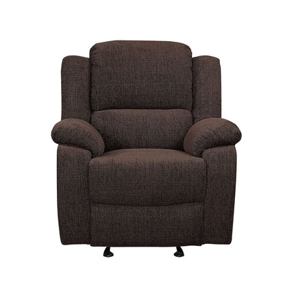 ACME Madden Glider Recliner, Brown Chenille 55447